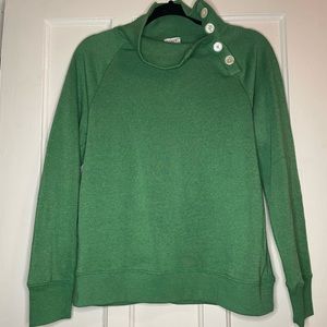 Green J. Crew Sweatshirt